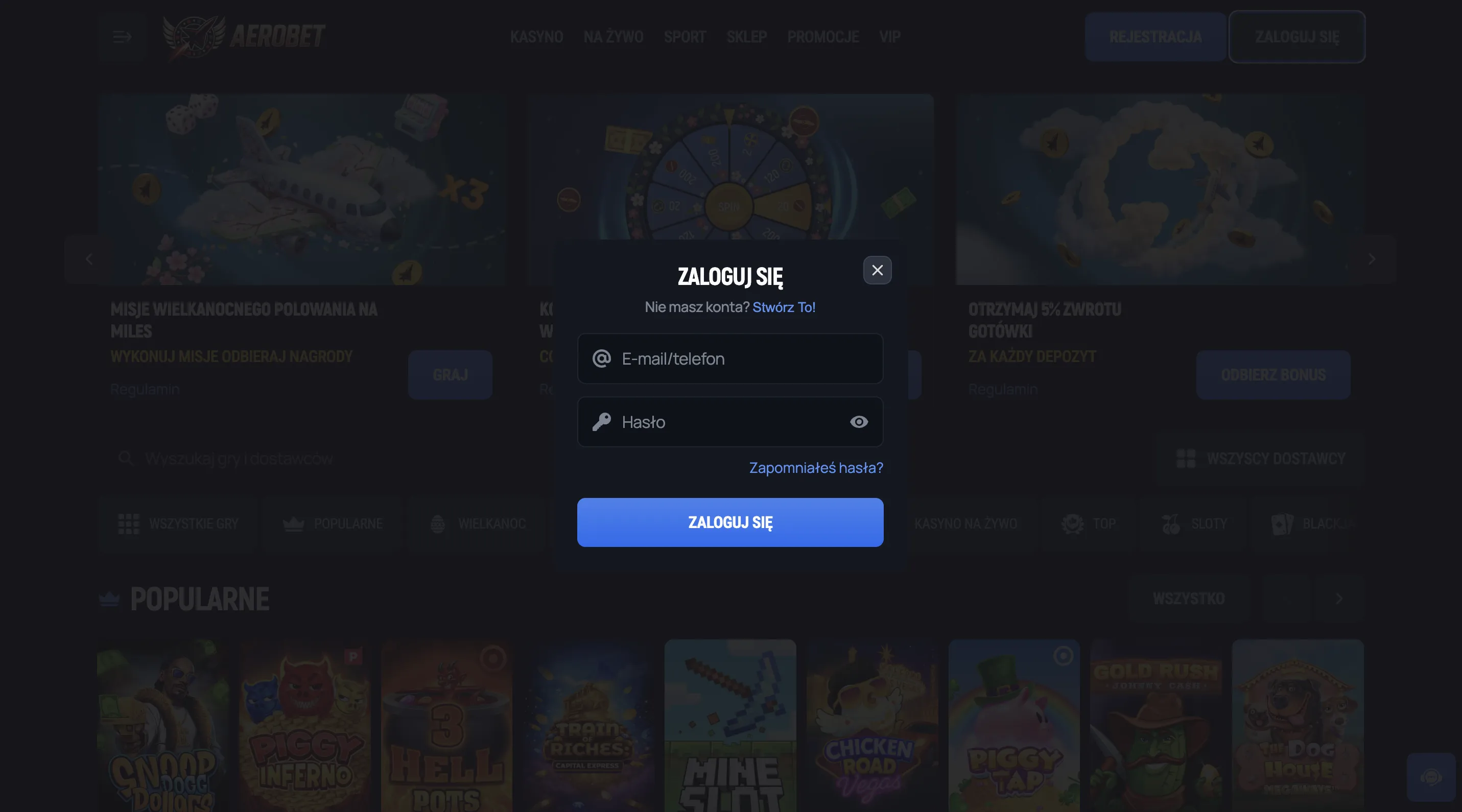 Casino bet login – proces logowania krok po kroku